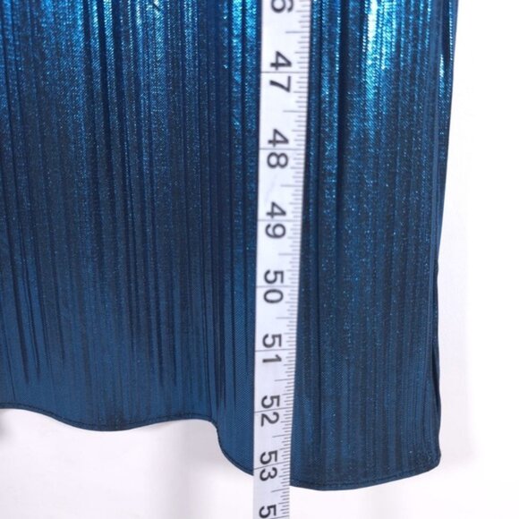 NWT ADDISON EVENINGS Prom Dress Social Satin Pleated Skirt N2350B4 Size 10 - Picture 7 of 15